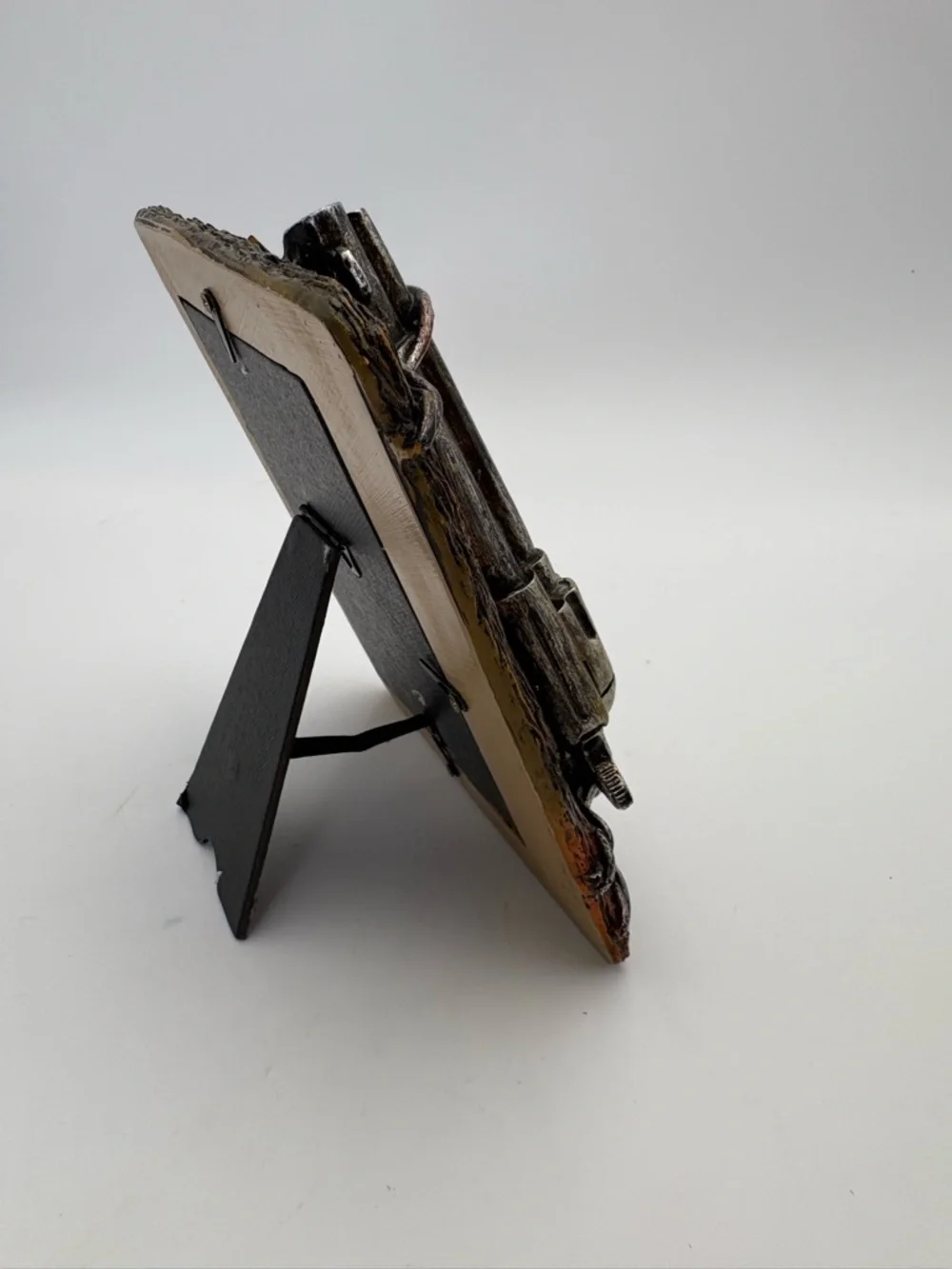 Western Revolver Picture Frame - Oval for 4x6 Photo